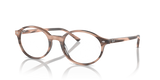 Striped Pink / Clear (8358)