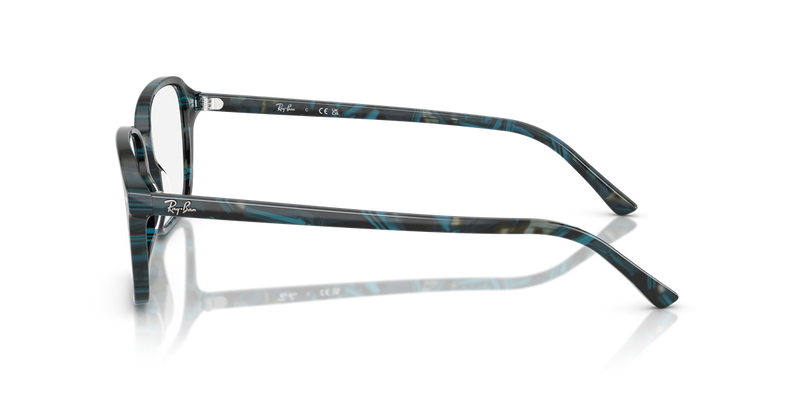 Ray-Ban RAIMOND in Transparent Fantasy Blue & Grey / Clear (8394) - Alternate View