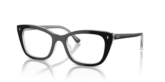 Ray-Ban RX5433 - Black On Transparent / Clear (2034)