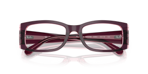 Violet On Transparent Pink / Clear (8364)