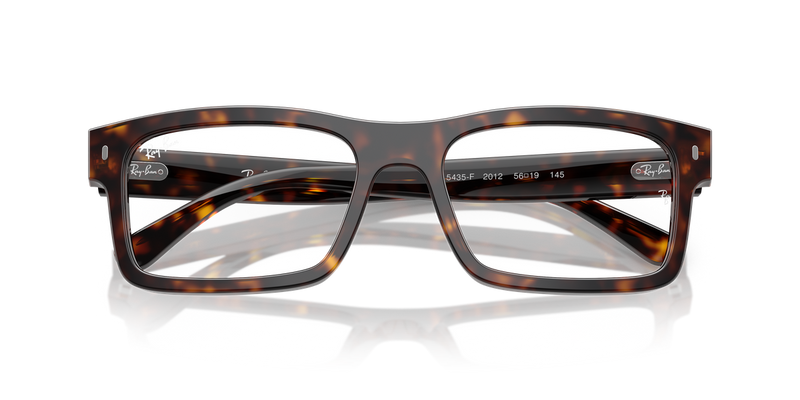 Ray-Ban RX5435F in Havana - Side View