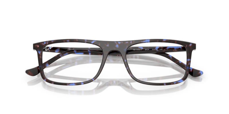 Ray-Ban RX5440F in Havana Blue Turtle - Alternate View