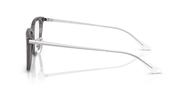 Ray-Ban RX5442D in Transparent Grey - Alternate View