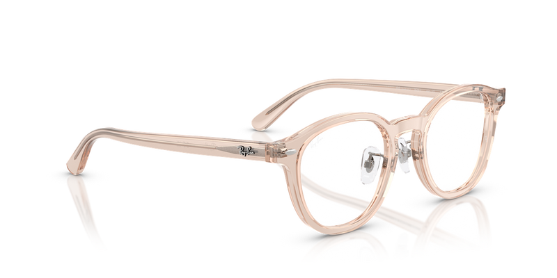 Ray-Ban RX5443D in Transparent Light Brown - Alternate View