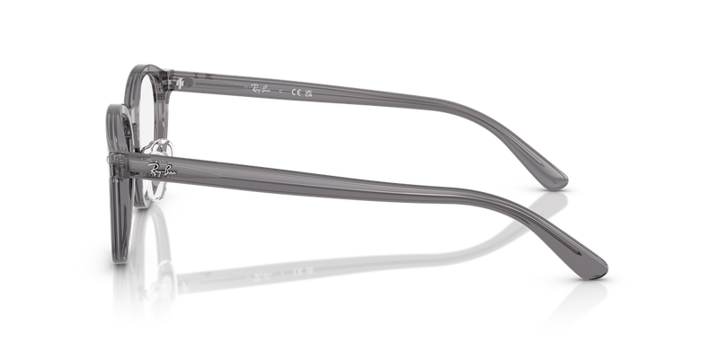 Ray-Ban RX5443D in Transparent Grey - Alternate View