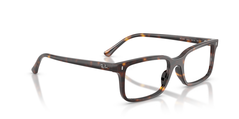 Ray-Ban RX5445 in Havana / Clear (2012) - Alternate View