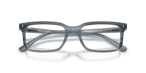 Striped Blue / Clear (8456)
