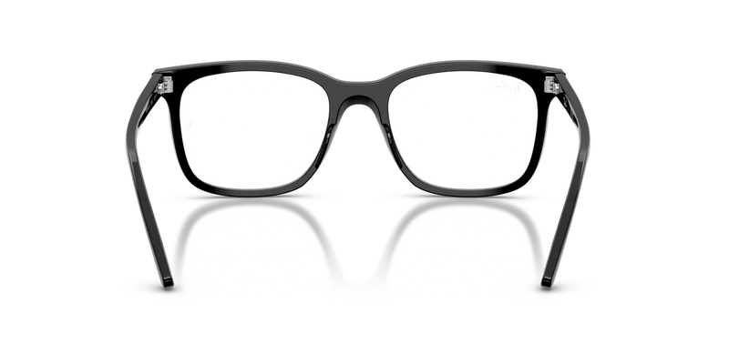 Ray-Ban RX5446F in Black / Clear (2000) - Temple Detail
