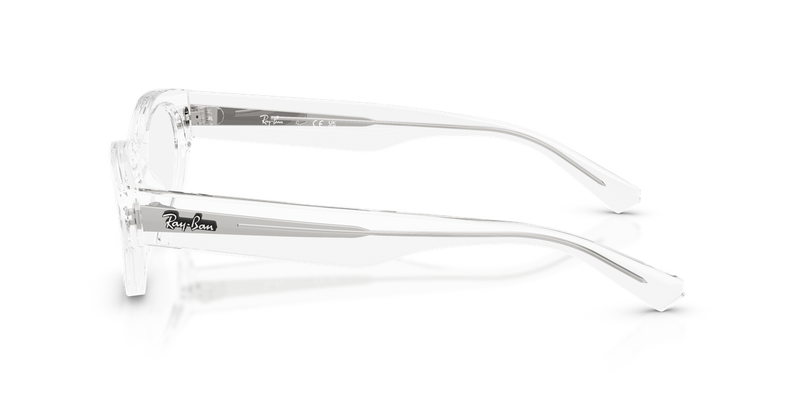 Ray-Ban RX5447 in Transparent - Back View