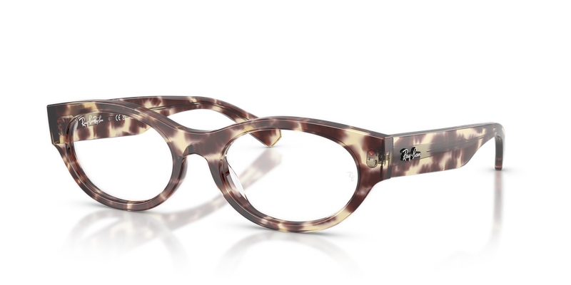 Ray-Ban RX5447 in Havana Green - Alternate View