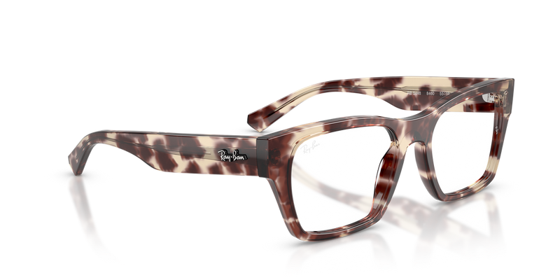 Ray-Ban RX5448 in Havana Brown / Clear (8460) - Alternate View