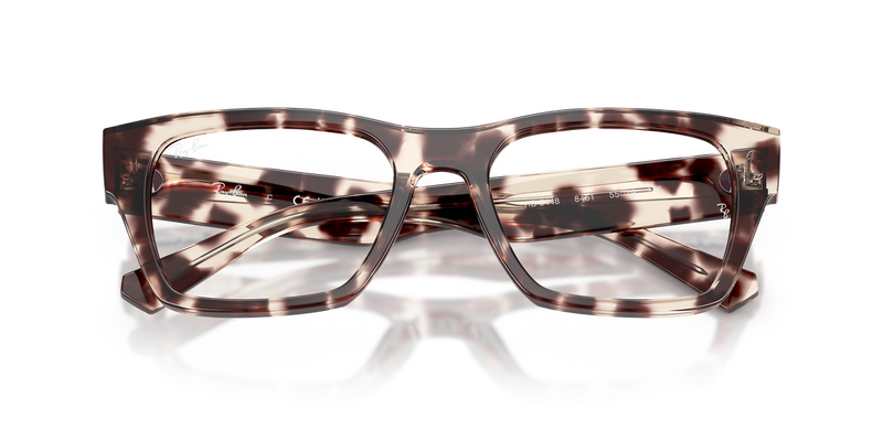 Ray-Ban RX5448 in Havana Grey / Clear (8461) - Alternate View