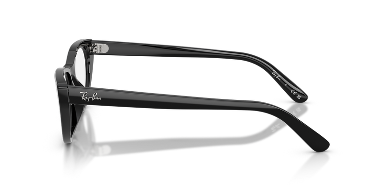 Ray-Ban RX5449D in Black / Clear (2000) - Alternate View