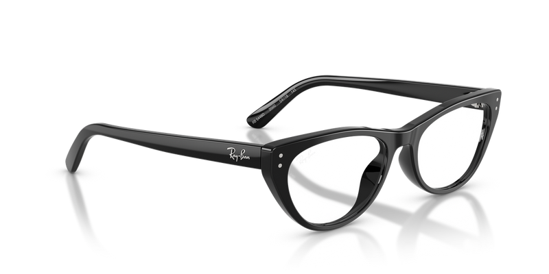 Ray-Ban RX5449D in Black / Clear (2000) - Alternate View