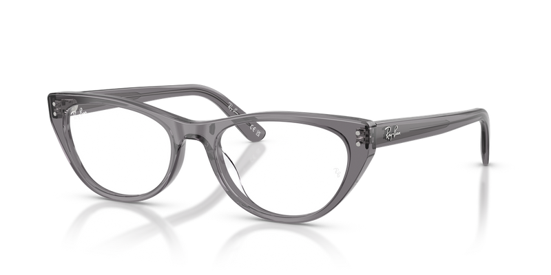 Ray-Ban RX5449D in Transparent Grey / Clear (8268) - Alternate View