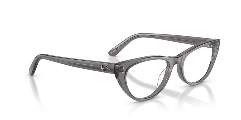 Ray-Ban RX5449D in Transparent Grey / Clear (8268) - Alternate View