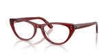 Transparent Bordeaux / Clear (8464)