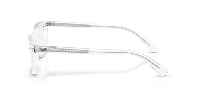 Ray-Ban RX5450F in Transparent / Clear (2001) - Alternate View