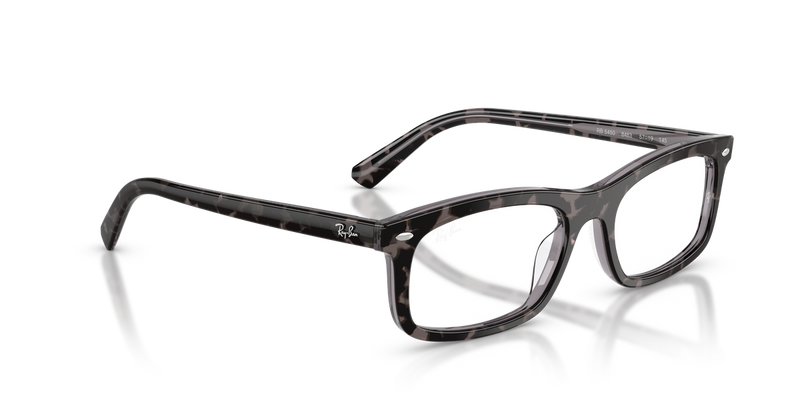 Ray-Ban RX5450 in Havana Grey / Clear (8483) - Alternate View