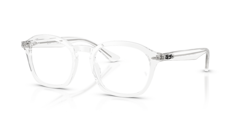 Ray-Ban RX5451F in Transparent / Clear (2001) - Alternate View
