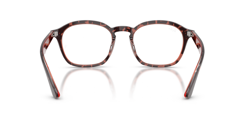 Ray-Ban RX5451 in Havana & Red - Alternate View