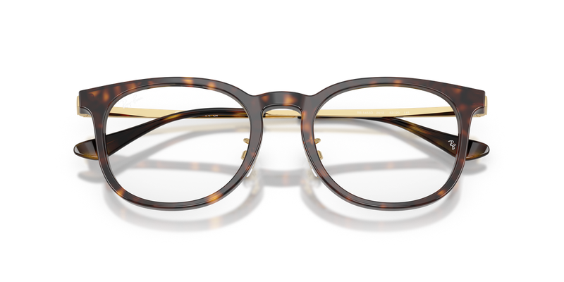 Ray-Ban RX5453D in Havana / Clear (2012) - Alternate View