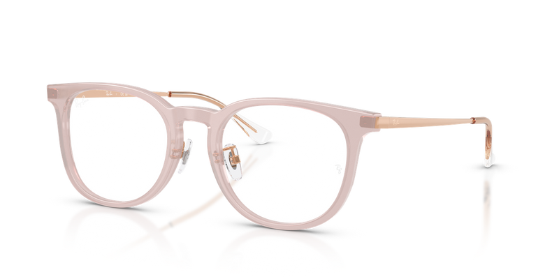 Ray-Ban RX5453D in Light Pink / Clear (8438) - Alternate View