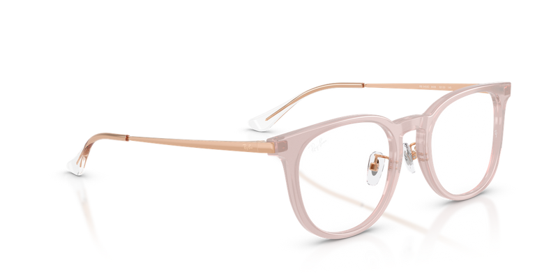 Ray-Ban RX5453D in Light Pink / Clear (8438) - Alternate View