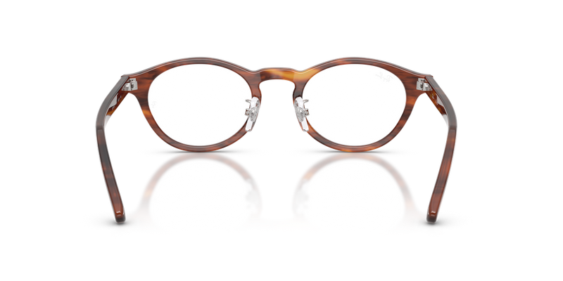 Ray-Ban RX5457D in Striped Havana - Alternate View