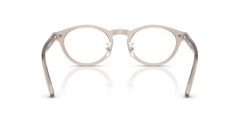 Ray-Ban RX5457D in Transparent Light Brown - Alternate View