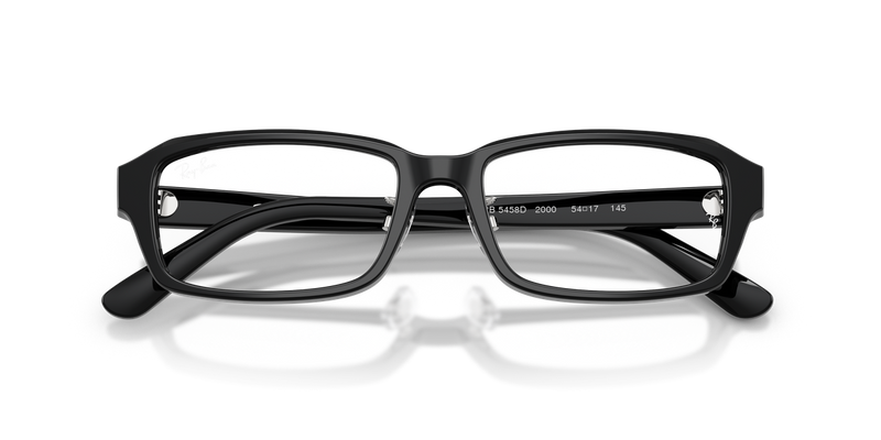 Ray-Ban RX5458D in Black - Side View