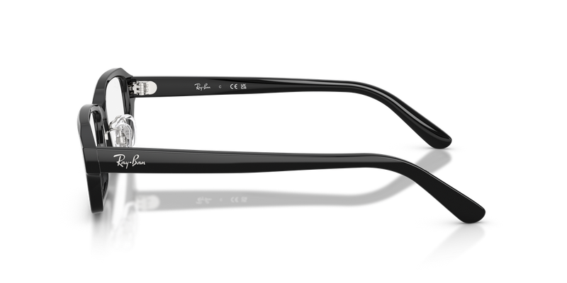 Ray-Ban RX5458D in Black - Back View