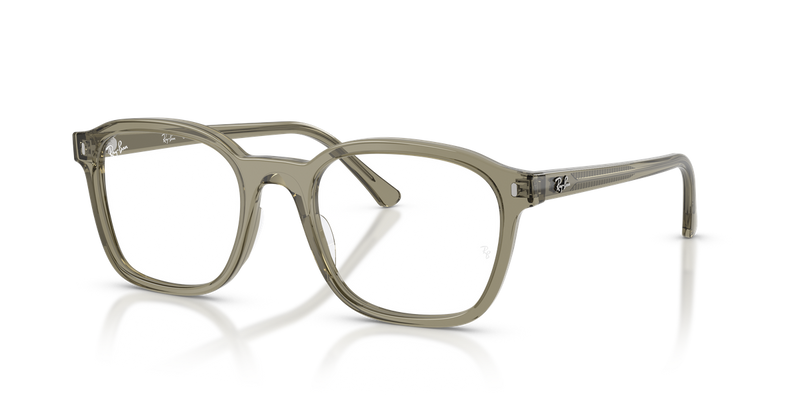 Ray-Ban RX5460 in Transparent Green - Alternate View