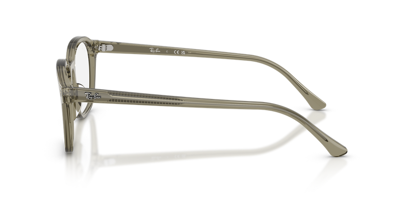 Ray-Ban RX5460 in Transparent Green - Alternate View