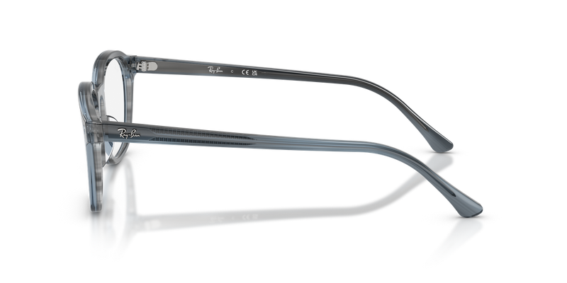 Ray-Ban RX5460 in Striped Blue - Alternate View