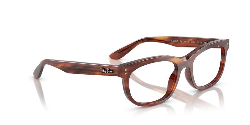 Ray-Ban BALORETTE in Striped Havana - Alternate View