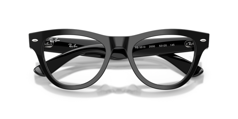 Ray-Ban RX5510 in Black - Side View