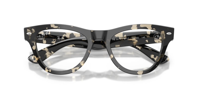 Ray-Ban RX5510 in Grey Tortoise - Alternate View