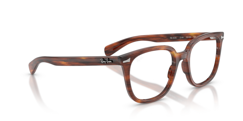 Ray-Ban BRUNEL II in Striped Havana - Alternate View