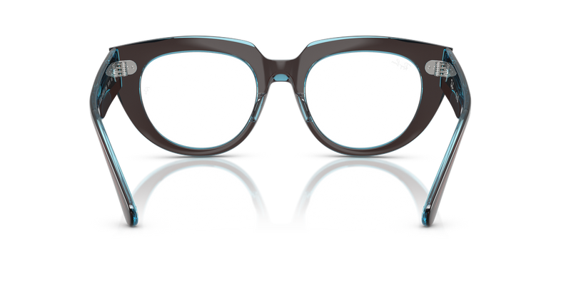Ray-Ban DOREEN in Brown On Transparent Blue / Clear (8366) - Alternate View