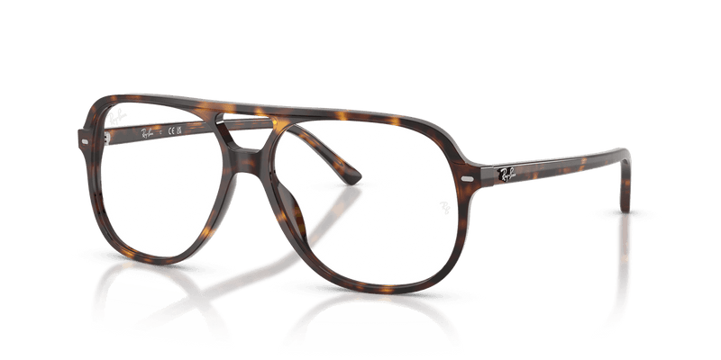 Ray-Ban RX5698 in Havana / Clear (2012) - Front View