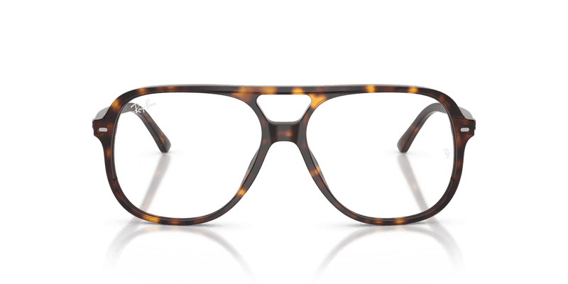 Ray-Ban RX5698 in Havana / Clear (2012) - Side View