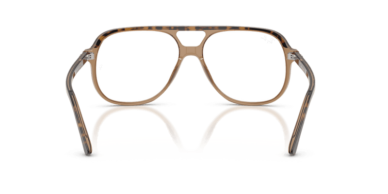 Ray-Ban RX5698 in Havana & Brown / Clear (8109) - Alternate View