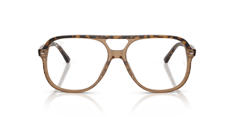 Ray-Ban RX5698 in Havana & Brown / Clear (8109) - Alternate View