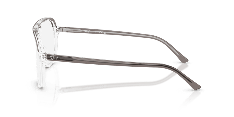 Ray-Ban RX5698 in Grey Transparent / Clear (8111) - Alternate View