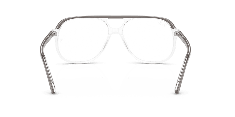 Ray-Ban RX5698 in Grey Transparent / Clear (8111) - Alternate View