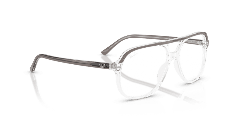 Ray-Ban RX5698 in Grey Transparent / Clear (8111) - Alternate View
