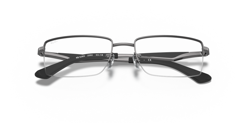 Ray-Ban RX6285 in Gunmetal - Side View
