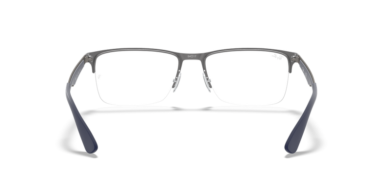 Ray-Ban RX6335 in Blue On Gunmetal - Alternate View
