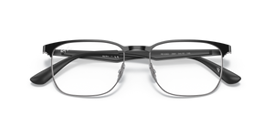 Black On Silver / Clear (2861)
